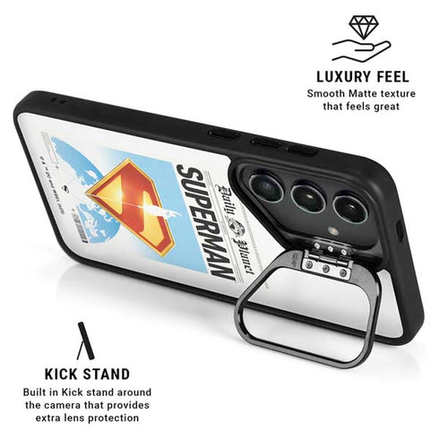 Superman 2025 Daily Planet Superman Cover Galaxy S25 Kickstand Case